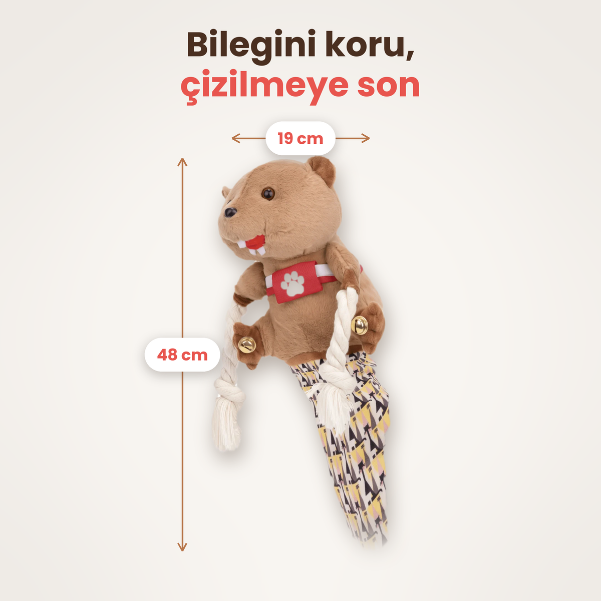 Çizilmeye Karşı Koruyucu Kedi Eldiveni